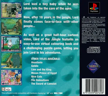 Lord of the Jungle (EU) box cover back